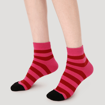 Renaissance Socks Ankle Socks 4-10 5-Pack Women's Geometric Ankle Socks