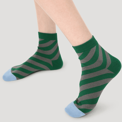 Renaissance Socks Ankle Socks 4-10 5-Pack Women's Geometric Ankle Socks