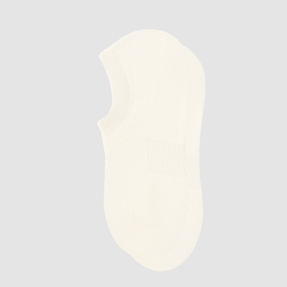 Renaissance Socks Ankle Socks 4-10 / Cream Women's Non Slip No Show Socks