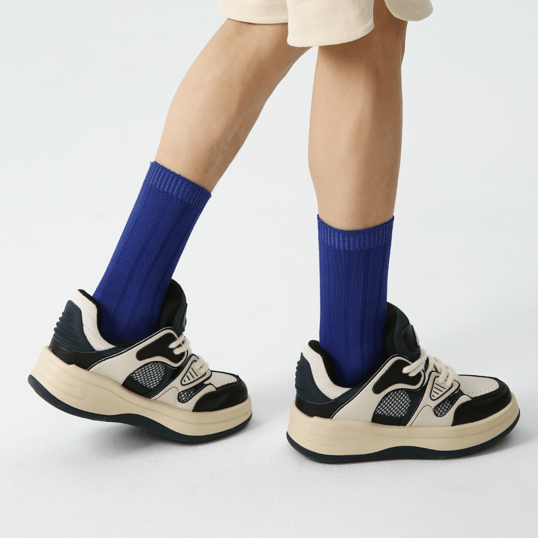 Renaissance Socks Crew Socks 39-44 10-Pack Textured Crew Socks