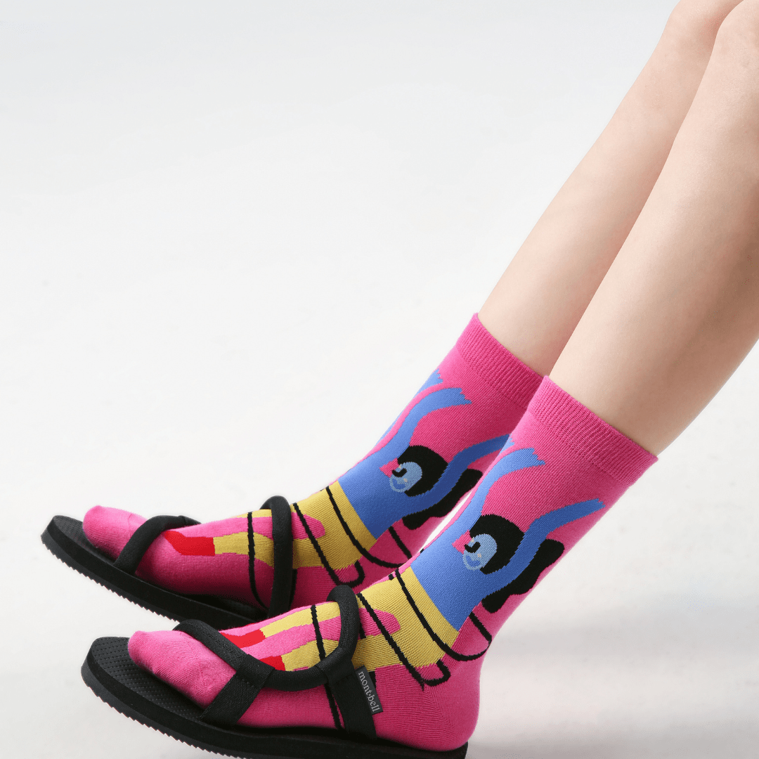 Renaissance Socks Crew Socks 35-39 3-Pack Galerie de Fancy Feet Socks