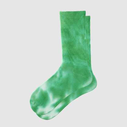 Renaissance Socks Crew Socks 6-12.5 / Green Tie Dye 3-Pack Men's No Game No Life Crew Socks