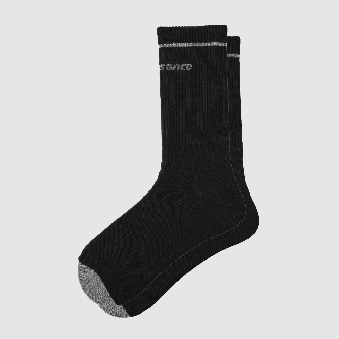 Renaissance Socks Crew Socks 6-12.5 / Black 3-Pack Men's No Game No Life Crew Socks