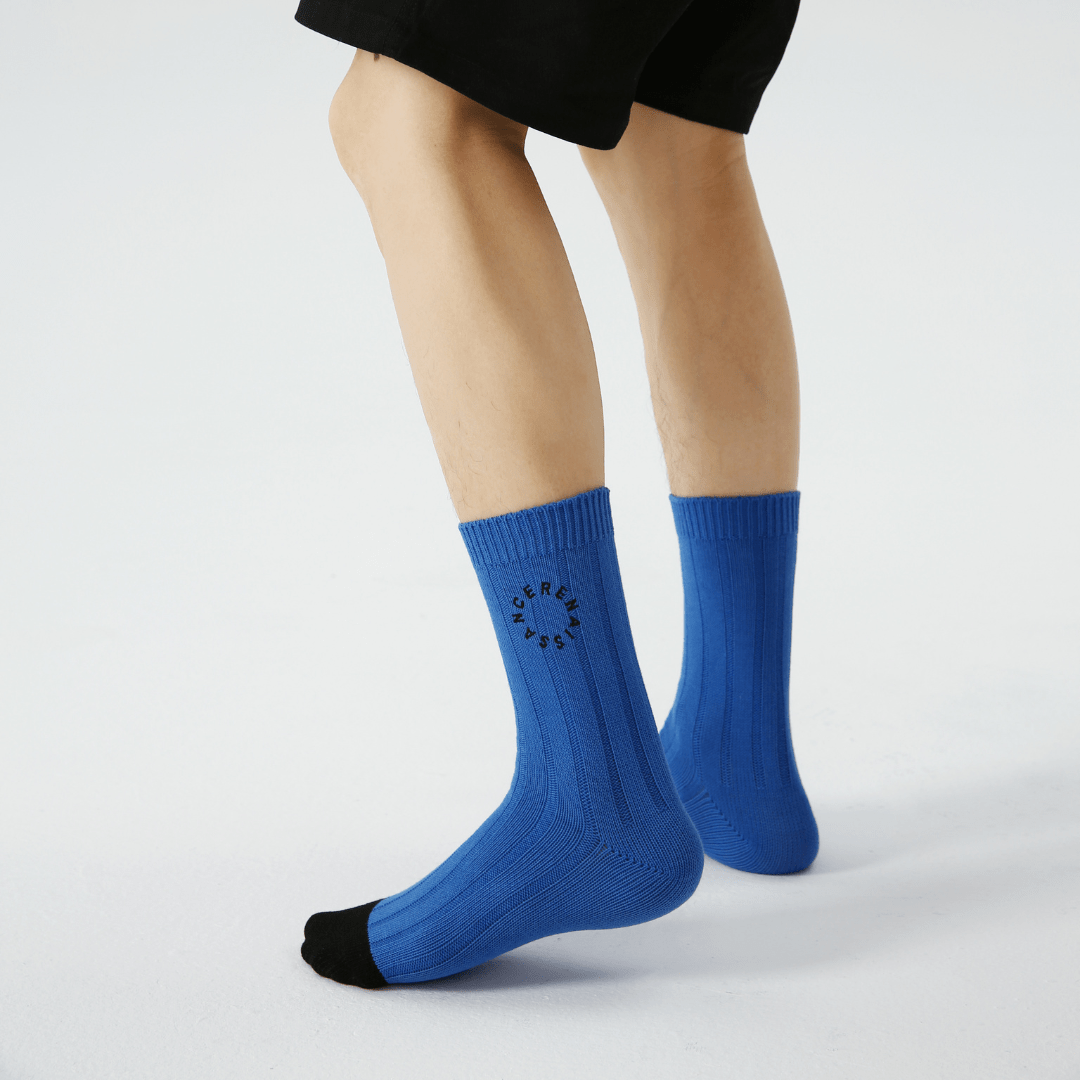 Renaissance Socks Crew Socks 39-44 3-Pack Textured Crew Socks