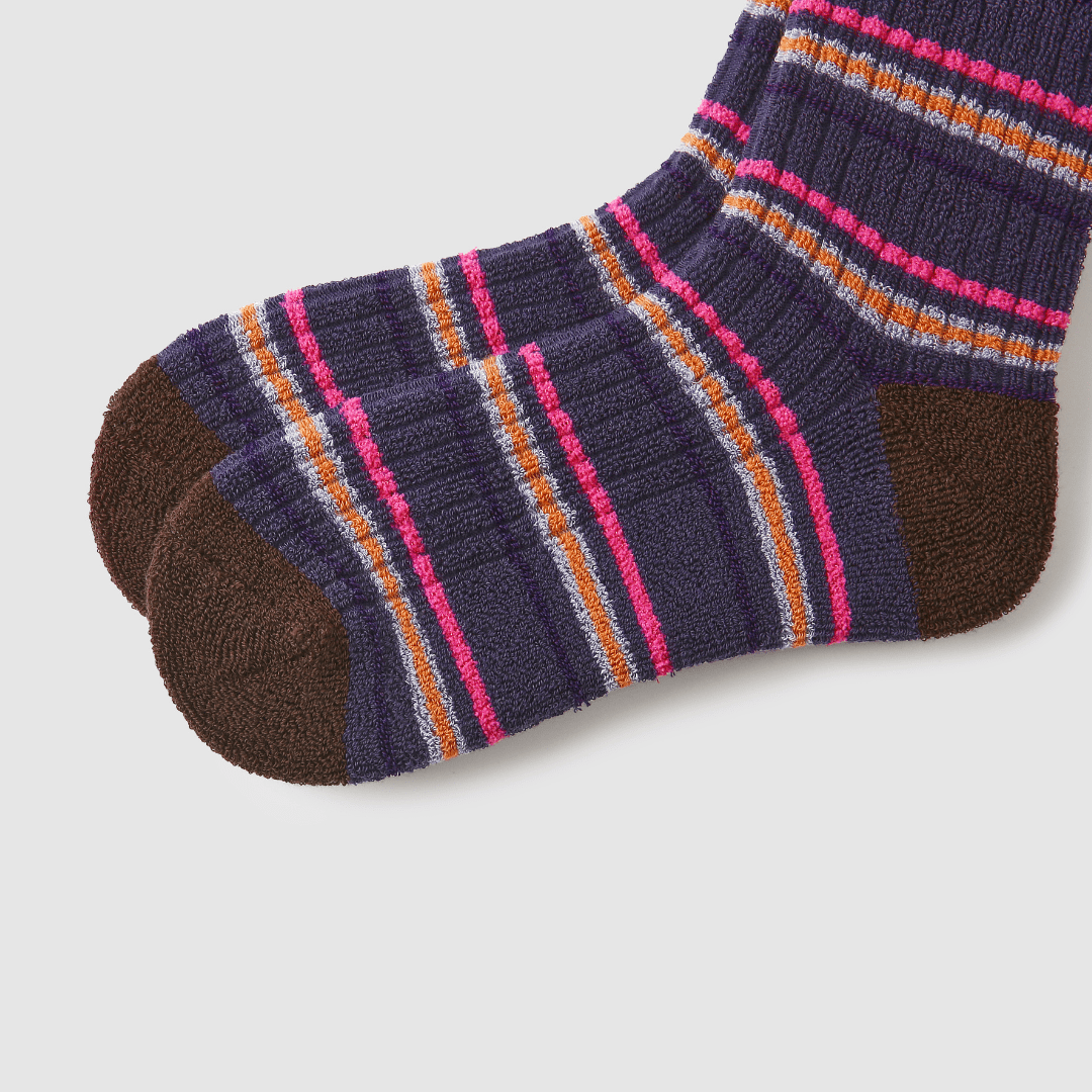 Renaissance Socks Crew Socks 35-39 Cozy Stripe Crew Socks