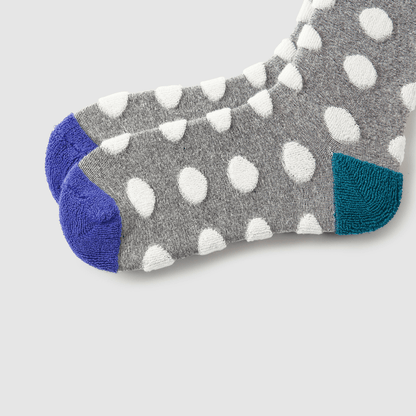 Renaissance Socks Crew Socks 35-39 Cozy Winter Polka Dot Crew Socks