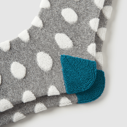 Renaissance Socks Crew Socks 35-39 Cozy Winter Polka Dot Crew Socks