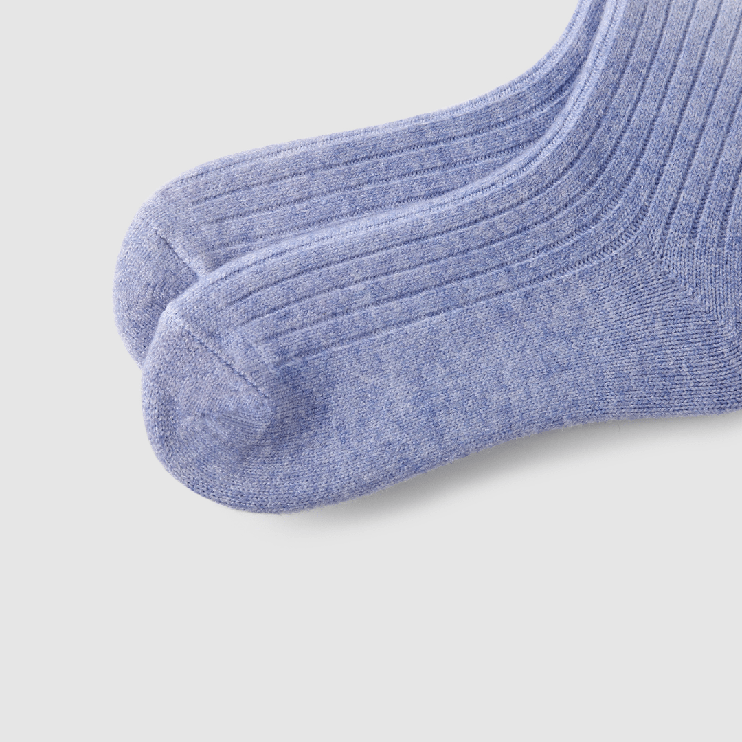 Renaissance Socks Crew Socks 35-39 Dawn's Whisper Wool Blend Socks