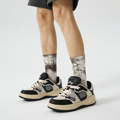 Renaissance Socks Crew Socks Men's Tie Dye Crew Socks