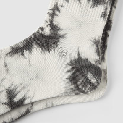 Renaissance Socks Crew Socks Men's Tie Dye Crew Socks