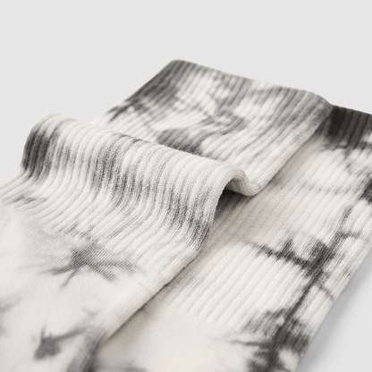 Renaissance Socks Crew Socks Men's Tie Dye Crew Socks