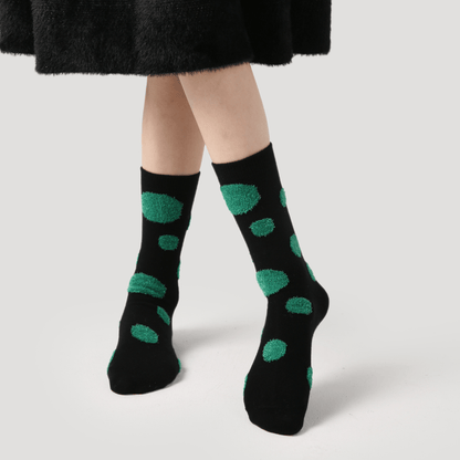 Renaissance Socks Crew Socks 35-39 Merry Polka Dots Socks