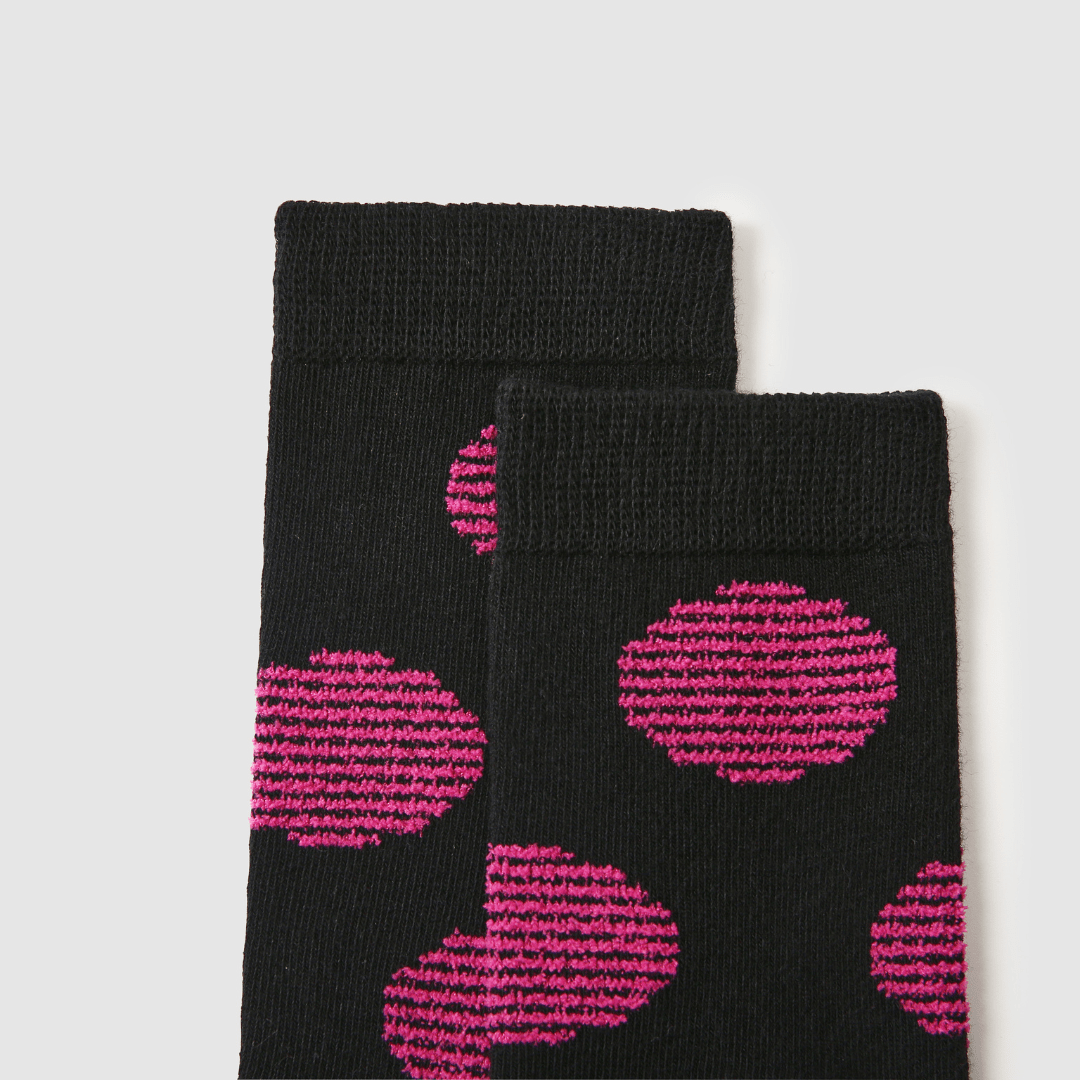 Renaissance Socks Crew Socks 35-39 Plum Tipsy Socks