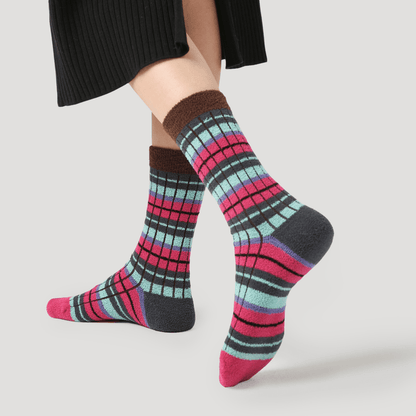 Renaissance Socks Crew Socks 35-39 Pop Art Party Socks