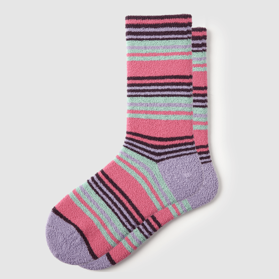 Renaissance Socks Crew Socks 35-39 Stripes Snuggle Socks