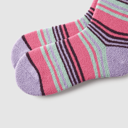 Renaissance Socks Crew Socks 35-39 Stripes Snuggle Socks