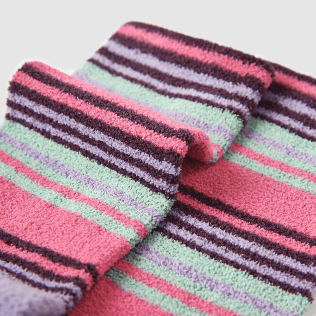 Renaissance Socks Crew Socks 35-39 Stripes Snuggle Socks