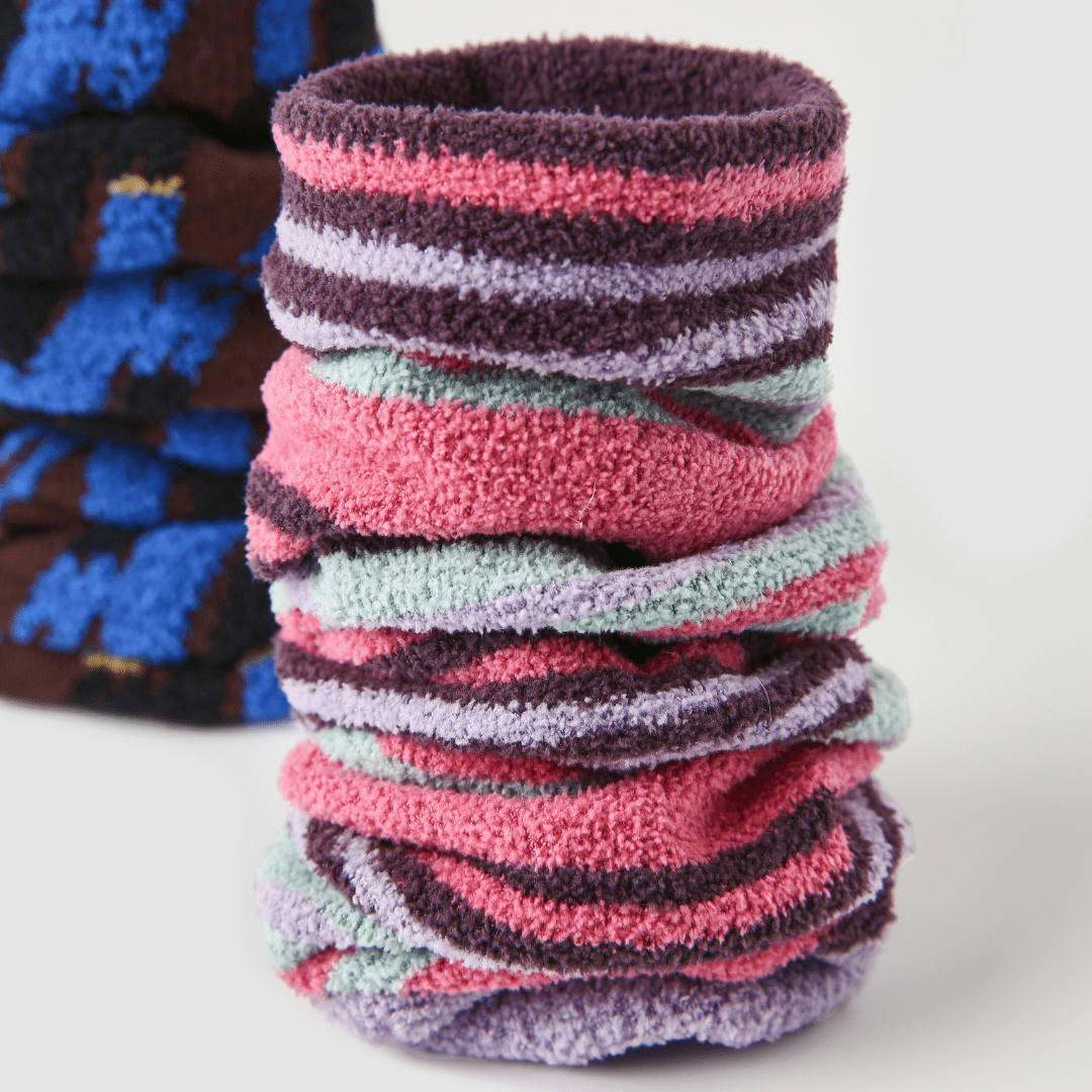 Renaissance Socks Crew Socks 35-39 Stripes Snuggle Socks