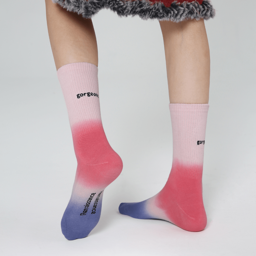 Renaissance Socks Crew Socks Women's Gorgeous Gradient Crew Socks