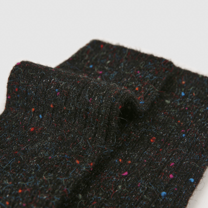 Renaissance Socks Crew Socks 4-10 Women's Merino Wool Blend Speckled Crew Socks