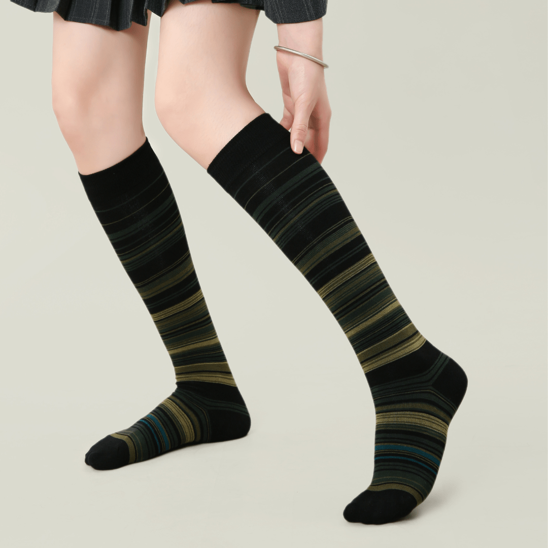 Renaissance Socks Knee-high Socks 35-39 Dawn-to-Dusk Knee-high Socks