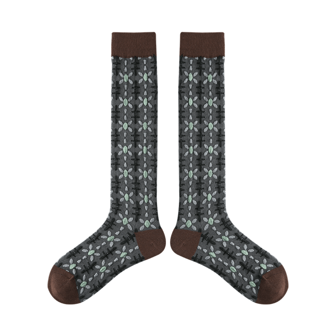 Renaissance Socks Knee-high Socks 35-39 Whispers of Wind Knee-high Socks